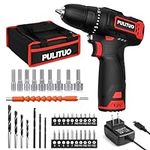 PULITUO Cordless Drill/Driver Kit, 