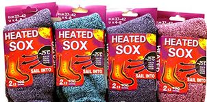 3 PAIR LADIES WOMENS HEATED 2.13 TOG RATED WORK THERMAL SOCK SIZE 4-7 - WELLY SOCKS - WELLINGTON BOOT SOCK (LADIES THERMO SOCK)