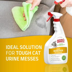 Nature's Miracle Cat Urine Remover, 946ml – Odor Eliminator