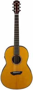 Yamaha CSF-TA Parlor Transacoustic Guitar with Chorus and Reverb - Gig Bag Included