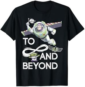 Disney Pixar Toy Story Buzz & Alien To Infinity And Beyond T-Shirt