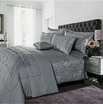 Prime Linens Luxury Quilted Jacquard Bedspreads Bed Throw 3 Piece Bedding Set Includes Comforter & 2 Pillow Shams Paisley Damask Coverlet Embroidered. (King 3 Piece, Silver)