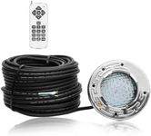 Pomeade 6 Inch Spa Lights for Inground Pool Led, 50FT AC120V 6 Inch Color Changing Pool Lights, Underwater Swimming Pool Spa Light for Pools and Spa