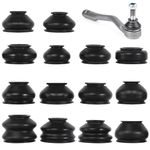 Ball Joint Dust Cover, 14 Pcs Ball Joint Dust Cover Kit Universal Multipack Ball Joint Rubber Ball Joint Covers Track Rod End Set Kit, Rubber Tie Rod End Ball Joint Dust Boots Dust Cover