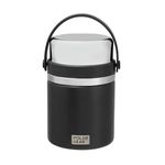 Polar Gear 600ml Hot Food Flask & Foldable Spoon - Vacuum Insulated Double Wall Stainless Steel Thermos Soup Flask Jars Leakproof and BPA Free - Lunch Thermal Food Flasks for Hot Food Kids & Adults