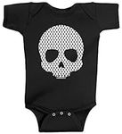 Threadrock Baby Boys' Skull Made of