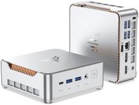 NiPoGi Mini PC Ιntel Alder Lake-N97(Beat N100/N95, up to 3,6 GHz), 16GB DDR4 512GB M.2 SSD Mini PC Windows 11 Pro Mini Computer with 4K Dual Display/HDMI/WiFi/BT/LAN Small PC for School/Business