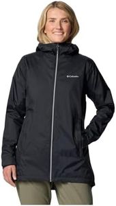 Columbia Womens Switchback II Lined Long Jacket Black X-Large