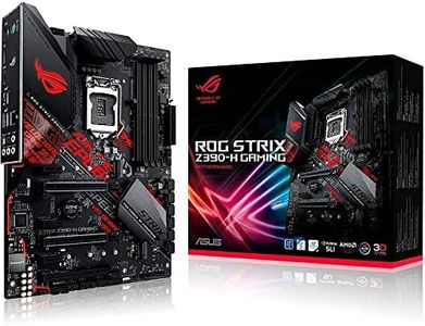 Asus Rog Strix Z390-H Gaming LGA1151 (Intel 8th and 9th Gen) ATX DDR4 DP HDMI M.2 USB 3.1 Gen2 Gigabit LAN Motherboard