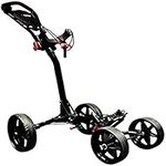 EZE Glide Compact Quad Golf Trolley - Black