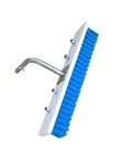 Kenbrook Solar Stainless Steel Panel Cleaning Brush With Bend For 3/4/6/9 Meter Solar Panel Cleaning Kit (Brush With Bend), Blue