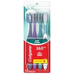 Colgate 360 Toothbrush, Soft, 4 Count