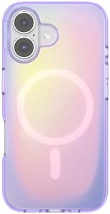 POPSOCKETS iPhone 16 Case Compatible with MagSafe, Phone Case for iPhone 16, Wireless Charging Compatible, Case Only - Aura