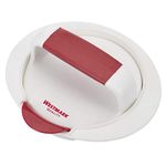 Westmark Hamburger Press With Patty Lifting Device, Inner Diameter: 11.5 cm, Plastic, White/Red, 62332260