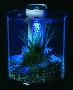 Marina 360 Aquarium 10L – Remote Control Multi-Colour LED Lighting