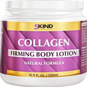 5kind Collagen Firming Body Lotion 500ml - Collagen Body Cream for Women - Luxury Collogen Firming Cream - Neck Firming Cream for Loose Skin