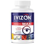 IVIZON® Vision Supplement - Eye Health Support Formula with Lutein, Beta-Carotene, Natural antioxidants, Vitamins & Minerals, 60 Count