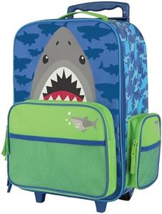 Stephen Joseph Boys' Classic Rolling Luggage, Shark, One Size