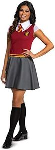 Disguise Women's Gryffindor Adult Sized Costumes, Red & Gray, Small 4-6 US, Red & Gray,