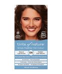 Tints of Nature 5N Natural Light Brown Permanent Hair Dye, Nourishes Hair and Covers Greys, Ammonia-Free, 130ml