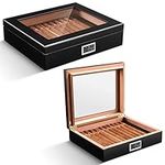 CIGARLOONG Cigar Humidor Cedar Wood