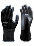 24 Pair - Showa Atlas 370 Black Work Gloves Size XL 370BXL-09 (2 Dozen)