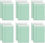 TOPS 63090 Prism Plus Colored Legal Pads, 5 x 8, Green, 50 Sheets (Pack of 12)