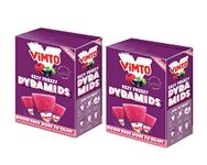 2 Pack Vimto Pyramids Ice Pops - The Unmistakable Taste of Vimto, Packed into a Pyramid - 16 TOTAL TRIANGLES - Suitable for Vegetarians