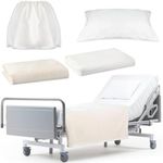 SmoothNovelty 4 Pcs Hospital Bed Sh