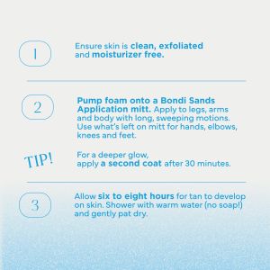 Bondi Sands Self-Tanning Foam Light/Medium – Lightweight, Buildable, 200mL