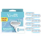 Gillette Venus Original Women's Razor Blade Refills, 8 Count,white