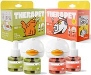 TheraPetMD Calming Diffuser Bundle for Dogs & Cats – 2-in-1 Pet Anxiety Relief Kit | 60-Day Dog + 60-Day Cat Plug-in | Covers 700 Sq Ft, Natural Dual-Pheromone Formula