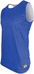 Epic Youth Full-Court 2-Layer Reversible Tank Top Blue Basketball Jerseys L