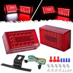 LIMICAR Trailer Lights LED Kit, 6" LED Trailer Lights, Boat Trailer Lights LED Submersible Kit, LED Trailer Lights Kit for Utility Trailer, Trailer Light Kit w/25ft Trailer Wiring