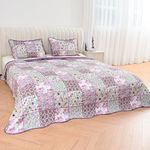 Quality Beddings 3 Piece Quilted Pa