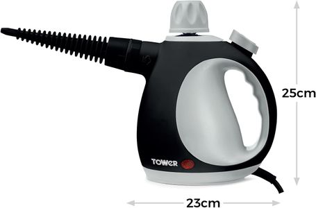 Tower Handheld Steam Cleaner 1050W – Portable Multi-Purpose Steamer