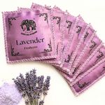 Lavender Fragrance Sachets (Pack of 8) | Long-Lasting Wardrobe Freshener | Calming Lavender Scent | Eco-Friendly Cloth Pouch | for Cupboard, Drawer, Car, Saree & Travel Bag
