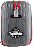 Navitech Grey EVA Hard Case/Rangefinder Cover Compatible With MiLESEEY Golf Rangefinder