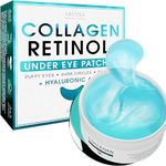 Under Eye Patches For Puffy Eyes And Dark Circles - Retinol Collagen Under Eye Masks - Reduce Wrinkles & Bags - Skin Treatment Pads - Anti Aging Moisturizer Mask For Women Gift - 60 Eye Gel Pads