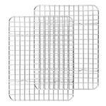 Baking Rack Pack of 2, Joyfair Stainless Steel Baking Cooling Racks, Wire Rack Set for Cooking/Baking/Roasting/Grilling/Drying, Rectangle 29.8 x 22.9cm, Oven & Dishwasher Safe