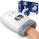BOB AND BRAD H60 Hand Massager with Heat and Compression, Cordless Hand Massager for Arthritis and Carpal Tunnel, Pain Relief Heated Wrist Finger Massage, Christmas Gifts for Women Men Mom Dad