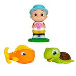 Cocomelon Bath Squirters (Shark, Turtle, JJ), WT80125