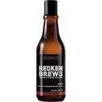 REDKEN Brews, Men's 3-In-1 Shampoo, Cleanse and Soften Your Hair and Skin, 300 ml