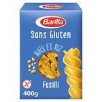 5X Barilla Fusilli 400g Senza Glutine Pasta Gluten Free No Gluten