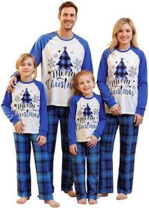 Urkutoba Matching Family Christmas Pajamas Christmas Pjs Family Matching Set Family Matching Christmas Pajamas Xmas Sleepwear(#DJH2-Women, Large)