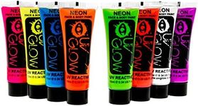 Uv Glow Blacklight Neon Face And Body Paint - 0.34OZ Case Of 24