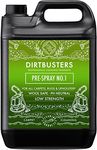Dirtbusters Professional prespray Number 1 Solution Carpet & Upholstery Cleaner. Neutral ph for Safe Cleaning of Wool Natural Fabrics & Rugs