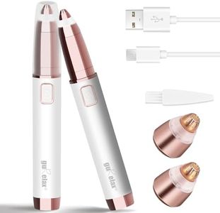 gurelax Electric Eyebrow Razor for Women,Eyebrow Hair Remover, Painless Eye Brow Trimmer Shaper with LED Light, USB Rechargeable, Eye Brow and Face Epilator as Stockings Stuffers