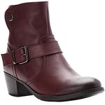 Propét Women's Tory Ankle Boot, Rich Burgundy, 5 UK