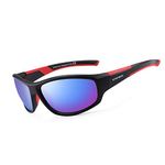 EYEFORE Polarised-Sunglasses-Mens-Womens Sports Sunglasses for Cycling Running Driving Fishing CAT 3